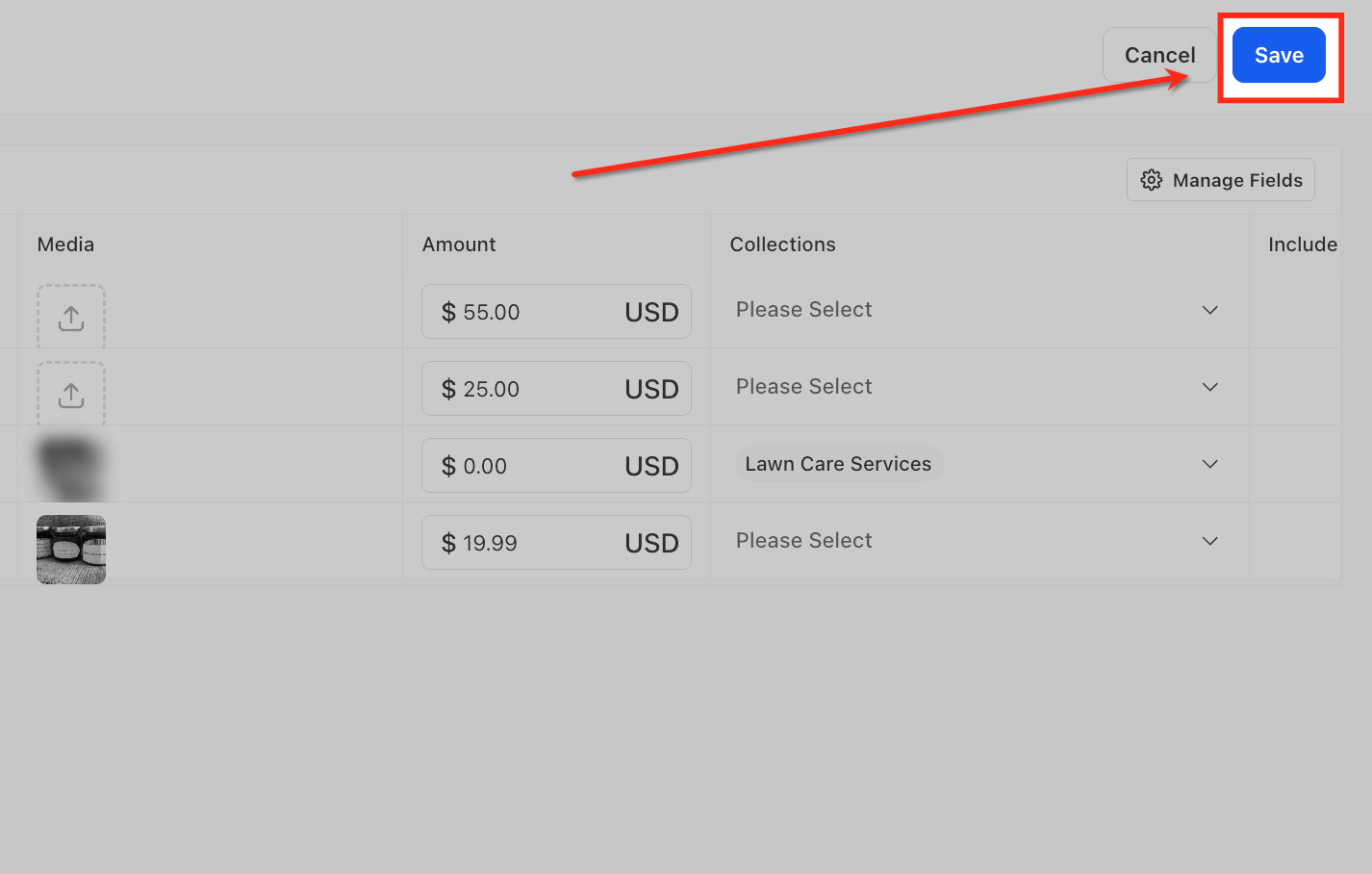 Save the grid after correcting validation errors. Source [11].